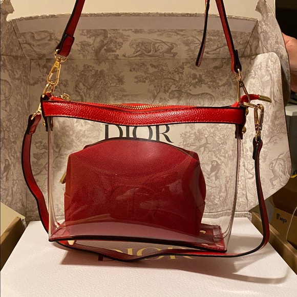 Dior Red Pouch - Picture 10 of 10